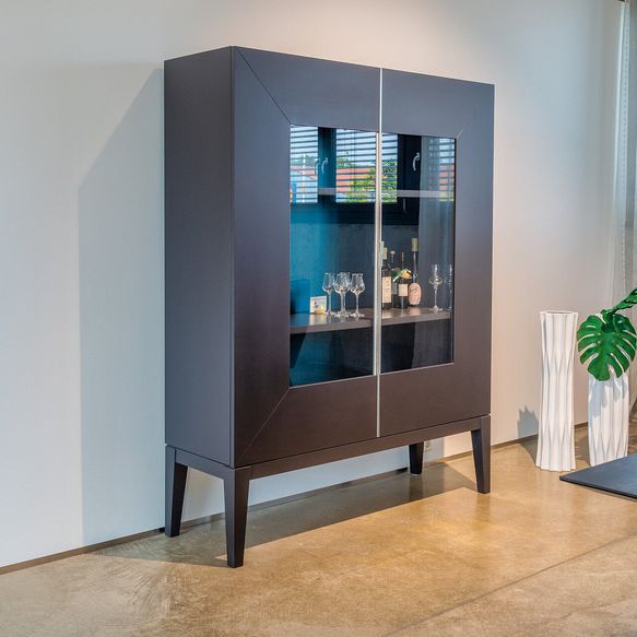 Vitrine anthrazit von Form Exclusiv