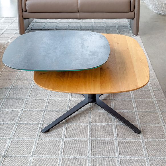 Couchtisch Holz Keramik von Ronald Schmitt