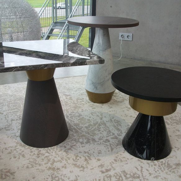 3er Set Clubtische Totem von Draenert