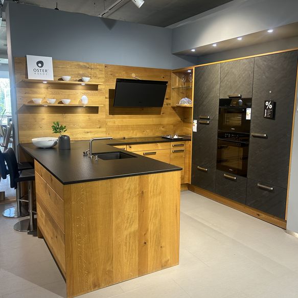 Moderne Küche in echtholz