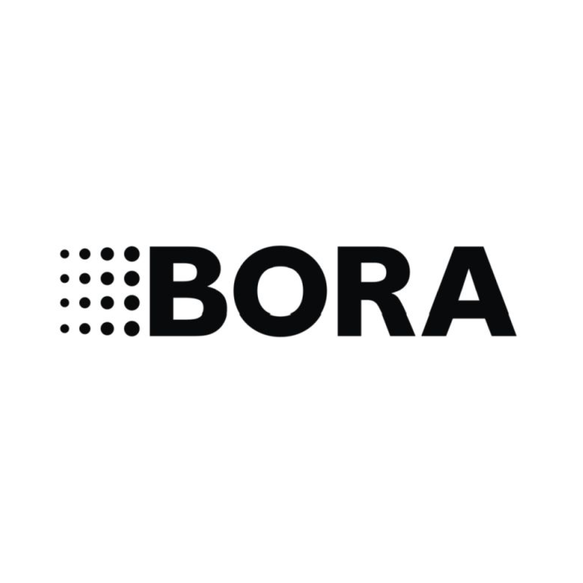 BORA Logo in schwarz