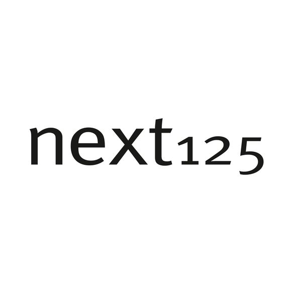 next125 Logo in schwarz