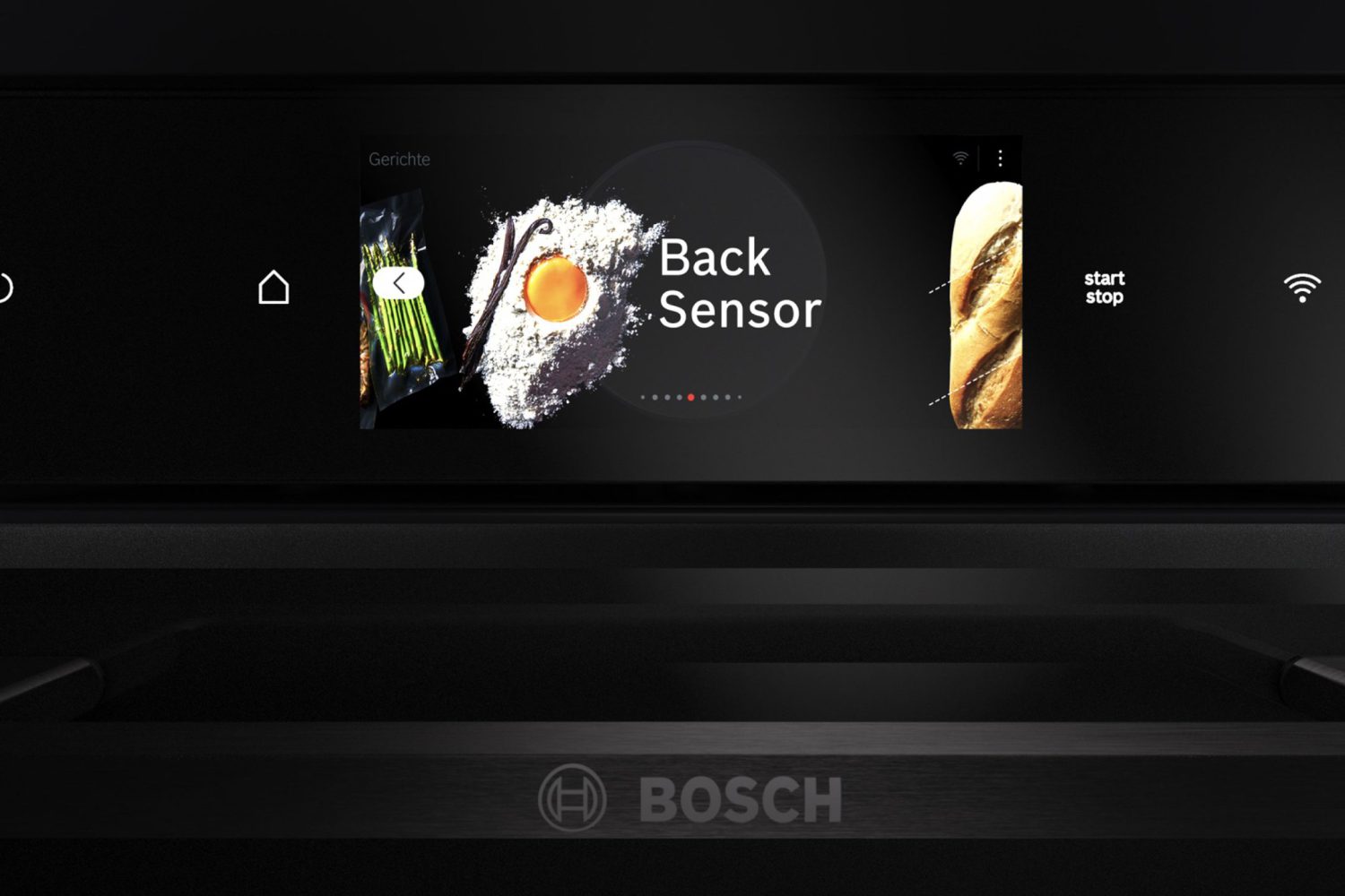 Display von Bosch-Backofen