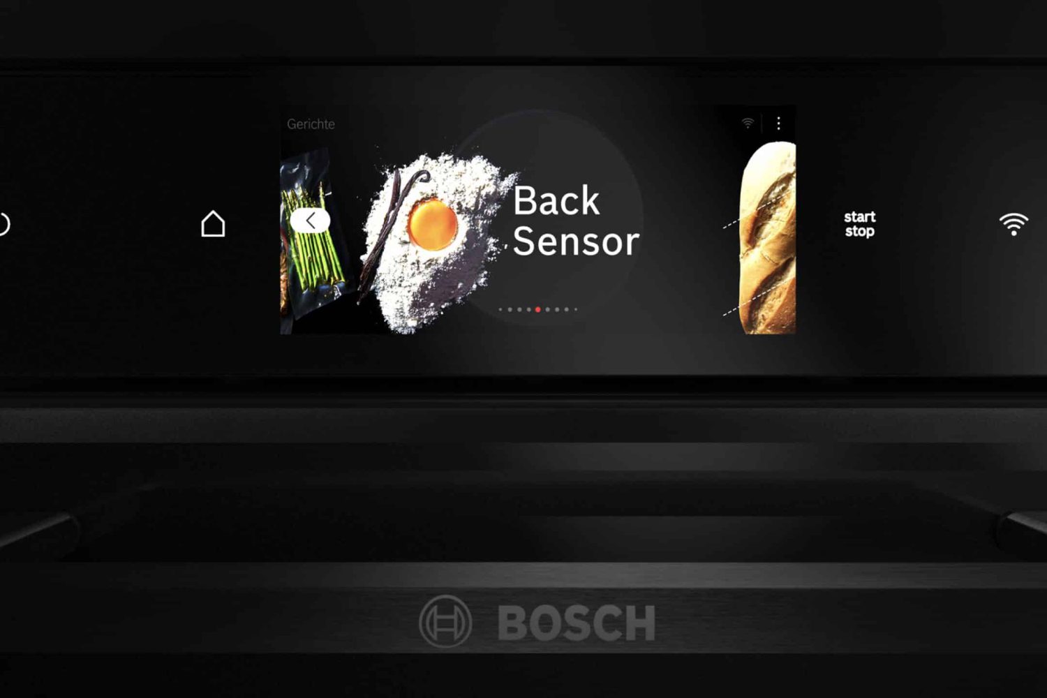 Display von Bosch-Backofen